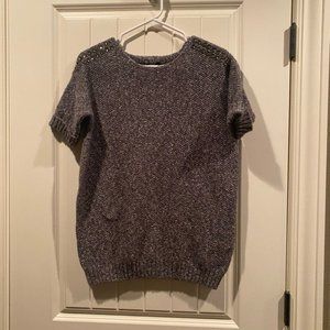 Jessica Simpson Short Sleeve Sweater with Jewels